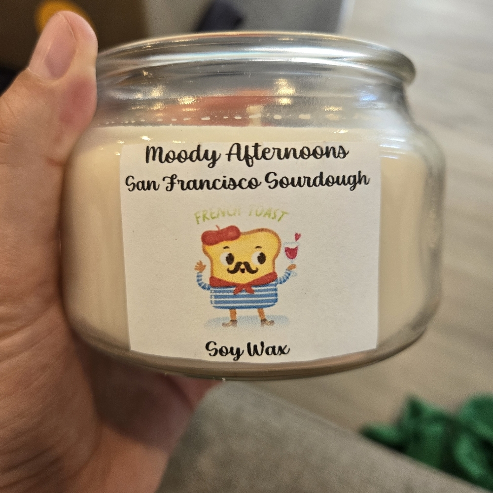 Homemade soy candles